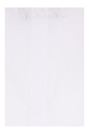 T-shirt in jersey di cotone color bianco ISABEL MARANT | TS0041FAA1N41I20WH